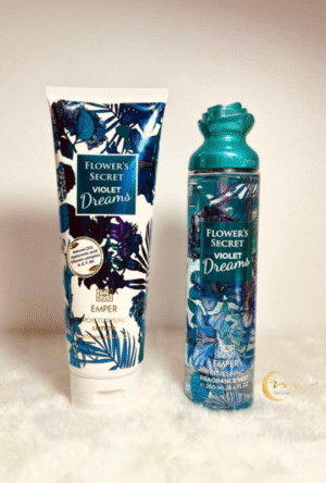 Kit Flower’s Secret Violet Dreams - Body Splash + Body Cream.